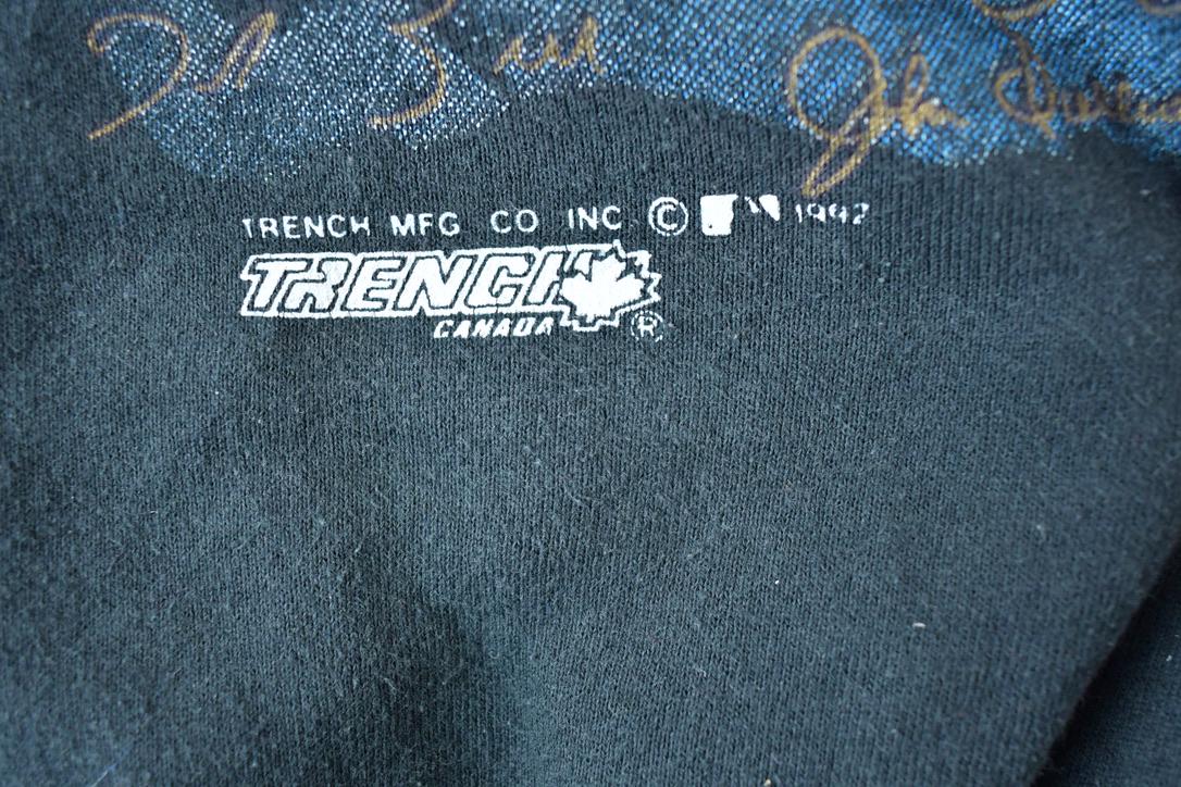Vintage 1992 World Series Toronto Blue Jays Team Autograph Graphic MLB Crewneck Sweatshirt