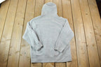 Vintage 1990s Nike Embroidered Mini Swoosh Hoodie Sweatshirt