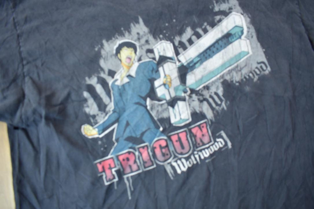 VintageY2K Trigun Manga Graphic T-Shirt