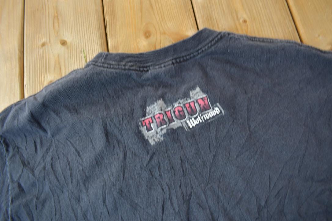 VintageY2K Trigun Manga Graphic T-Shirt