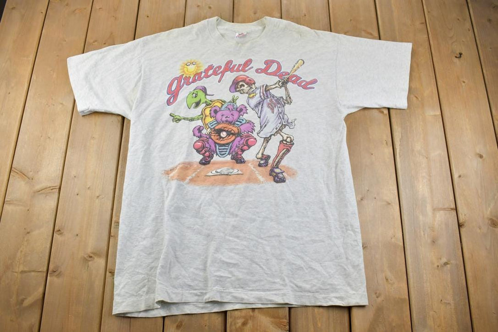 Vintage 1990s Grateful Dead Steal Your Base Tour Band T-shirt