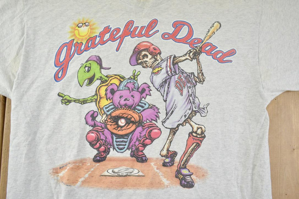 Vintage 1990s Grateful Dead Steal Your Base Tour Band T-shirt