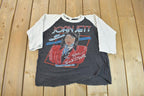 Vintage 1982 Joan Jett & The Blackhearts World Tour Raglan Band Tee