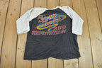 Vintage 1982 Joan Jett & The Blackhearts World Tour Raglan Band Tee