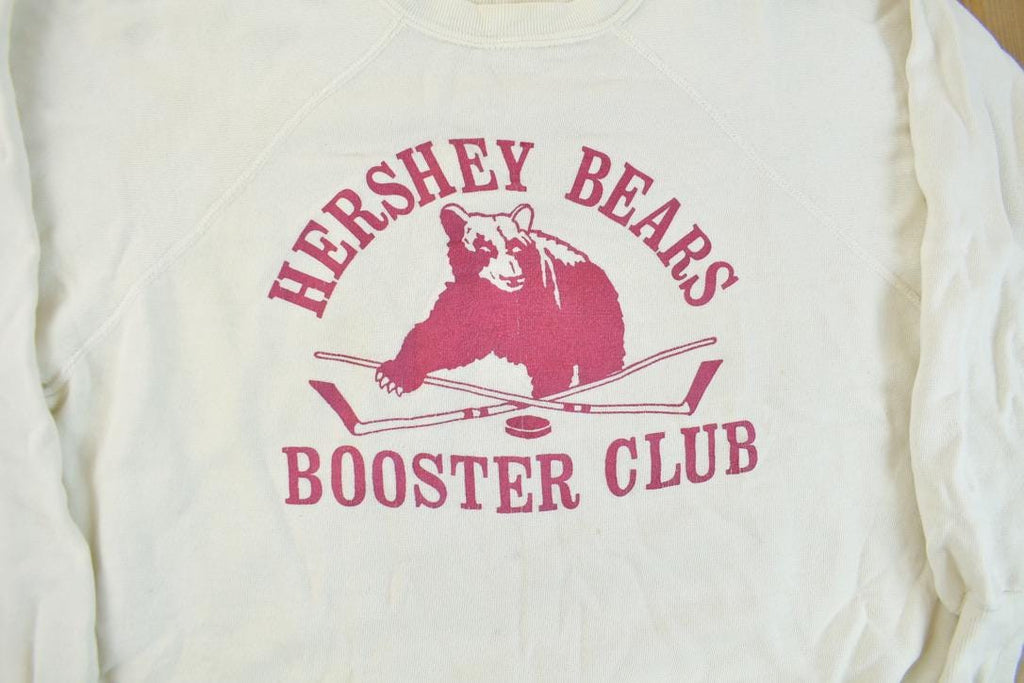 Vintage 1970s Hershey Bears Booster Club Crewneck