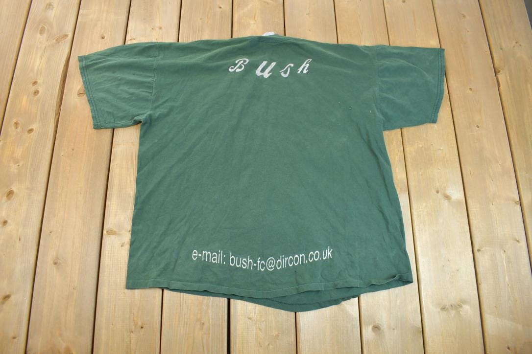 Vintage 1990s BUSH Graphic Band Tee