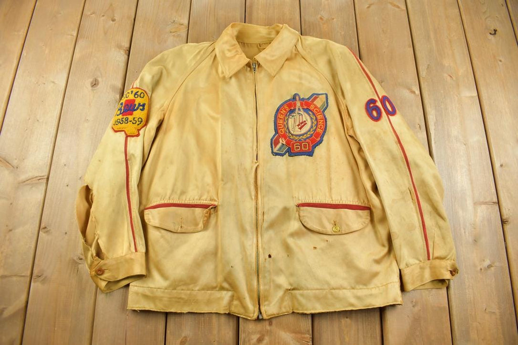 Vintage 1950s Queen's Science Varsity Jacket