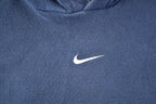 Vintage 1990s Nike Embroidered Mini Swoosh Hoodie Sweatshirt