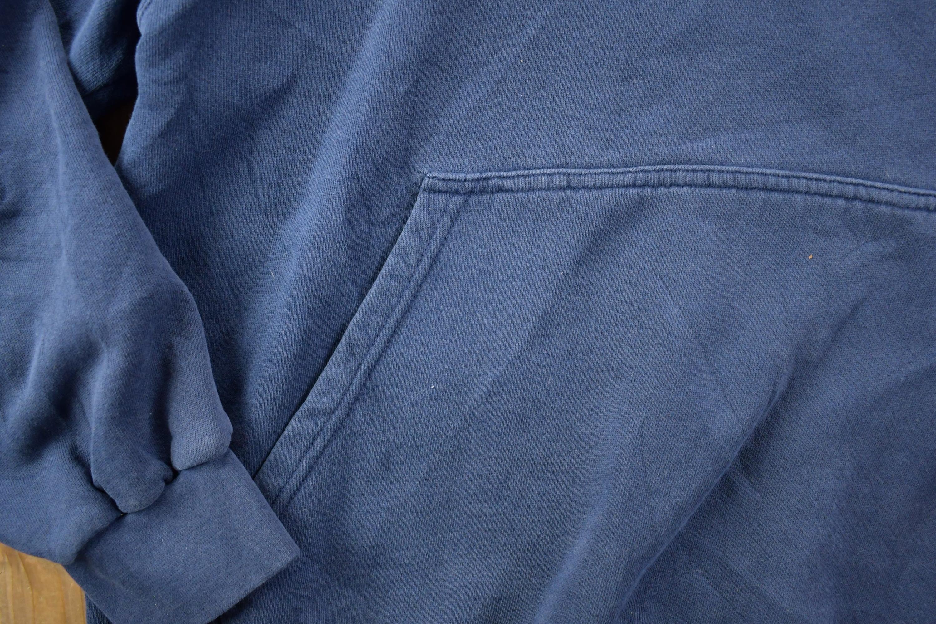 Vintage 1990s Nike Embroidered Mini Swoosh Hoodie Sweatshirt