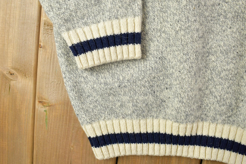 Vintage 1990s London Fog Heavy Knit Crewneck Sweater