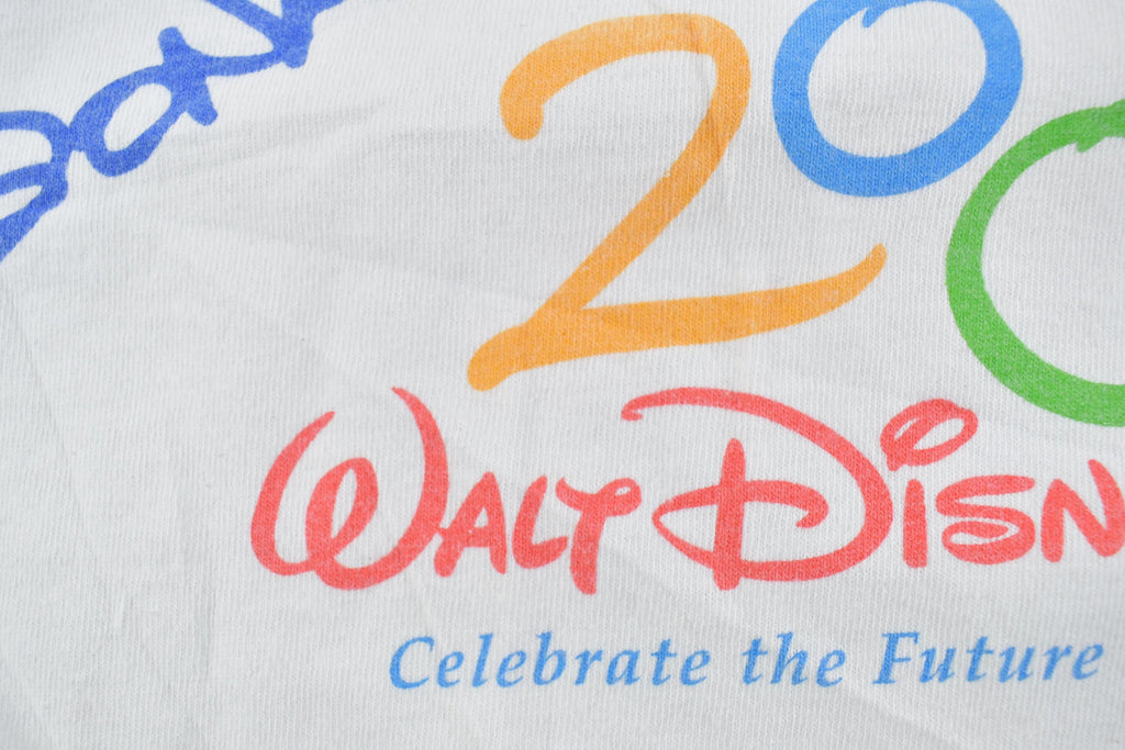Vintage Y2K Walt Disney World Mickey Mouse Cartoon Promo T-Shirt