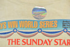 Vintage 1992 Deadstock Toronto Blue Jays World Series Sunday Star MLB Souvenir T-Shirt