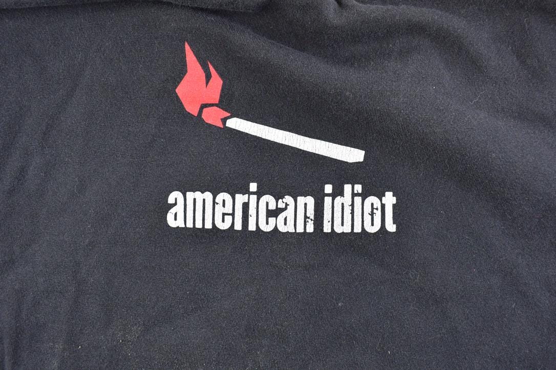 Vintage 1990s Green Day American Idiot Tour Band T-shirt