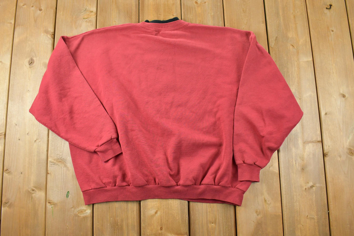 Vintage 1990s Loon Double Collar Crewneck