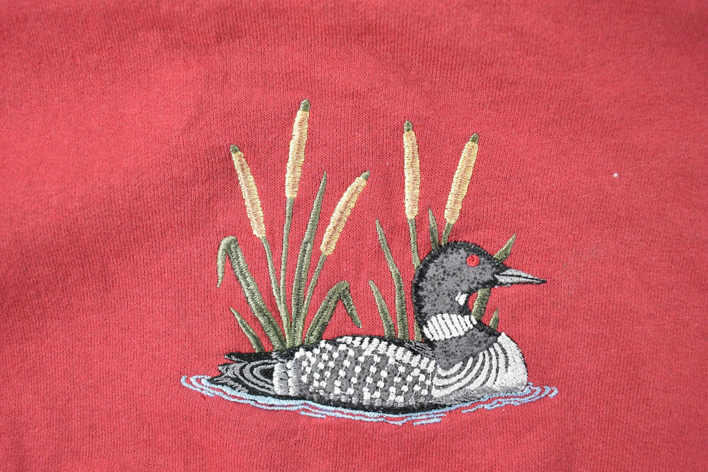 Vintage 1990s Loon Double Collar Crewneck