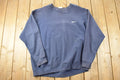 Vintage 1990s Nike Embroidered Mini Swoosh Crewneck Sweatshirt