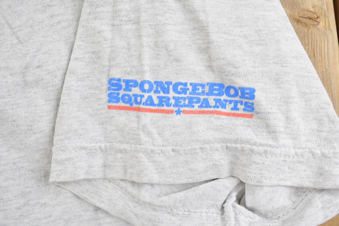 Vintage Y2K Spongebob The Right Krusty Crew Graphic T-Shirt