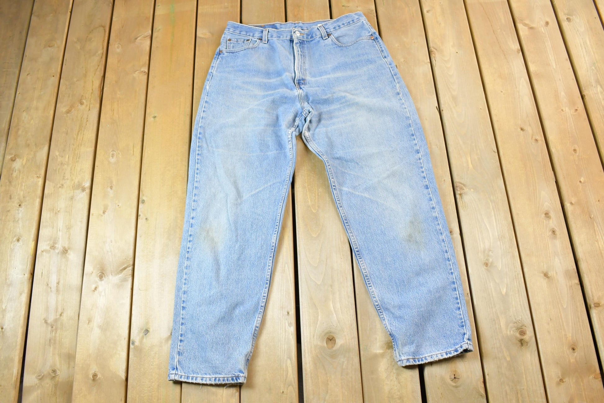 Vintage 1990s Levis Red Tab Denim Jeans 560 Size  34 x 30