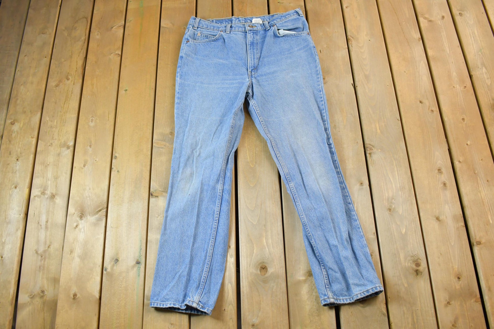 Vintage 1990s Levis Orange Tab Denim Jeans Size 36 x 32