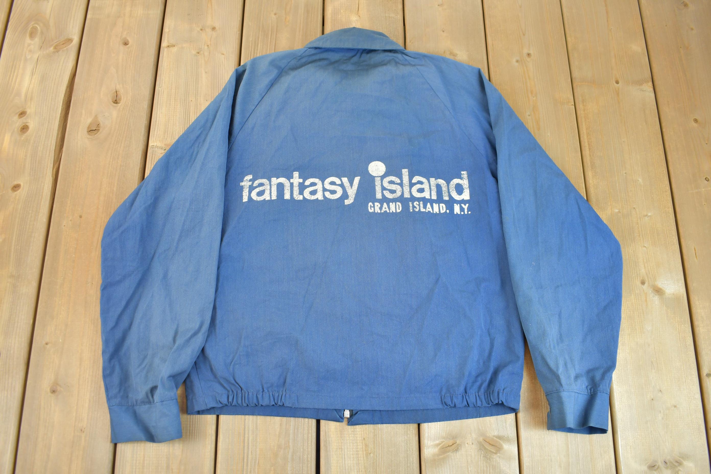 Vintage 1960s Fantasy Island Sportsmaster Windbreaker Jacket
