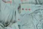 Vintage 1950s Range Maker Embroidered Western Shirt
