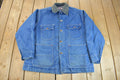 Vintage 1970s Big Mac Blanket Lined Denim Chore Coat