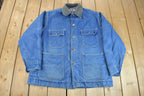 Vintage 1970s Big Mac Blanket Lined Denim Chore Coat