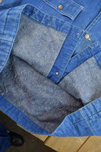 Vintage 1970s Big Mac Blanket Lined Denim Chore Coat