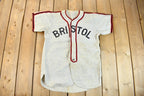 Vintage 1950s Bristol Baseball Jersey