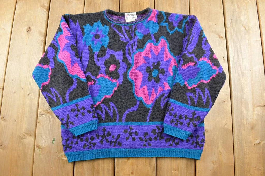 Vintage 1990s D'Allaird's Knit Crewneck Sweater