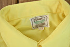 Vintage 1970s H BAR C California Ranch Wear Long Tail Button Up Shirt
