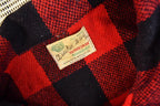 Vintage 1950s Minneosta Woolen Co Buffalo Plaid Wool Shacket