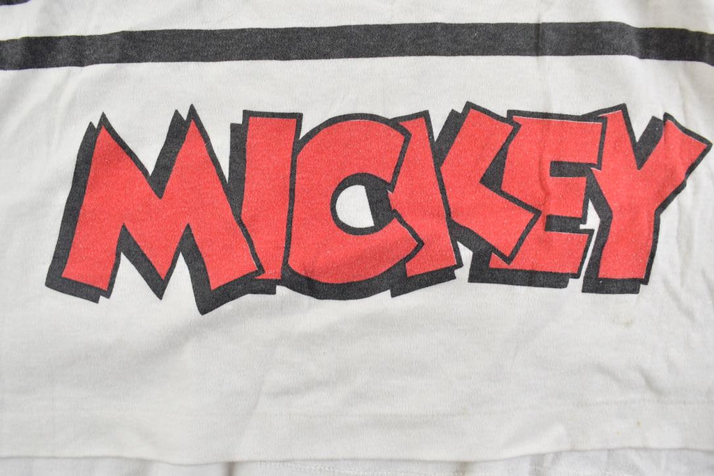 Vintage 1980s Disney Mickey Mouse Googly Eyes Cartoon Promo T-Shirt