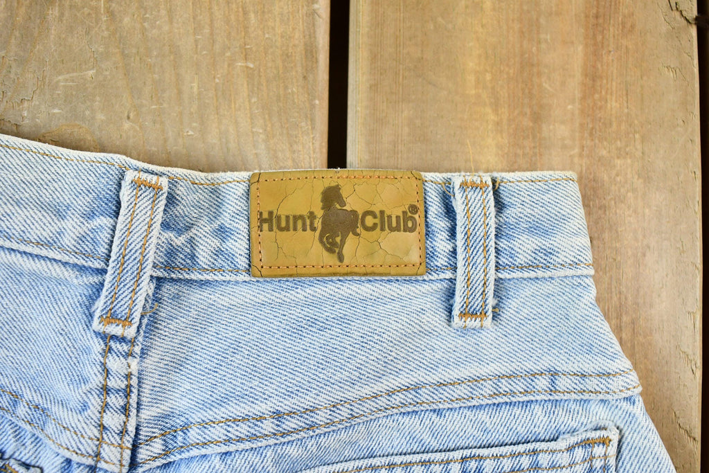 Vintage 1990s Light Wash Hunt Club Jean Shorts Size 26 x 8