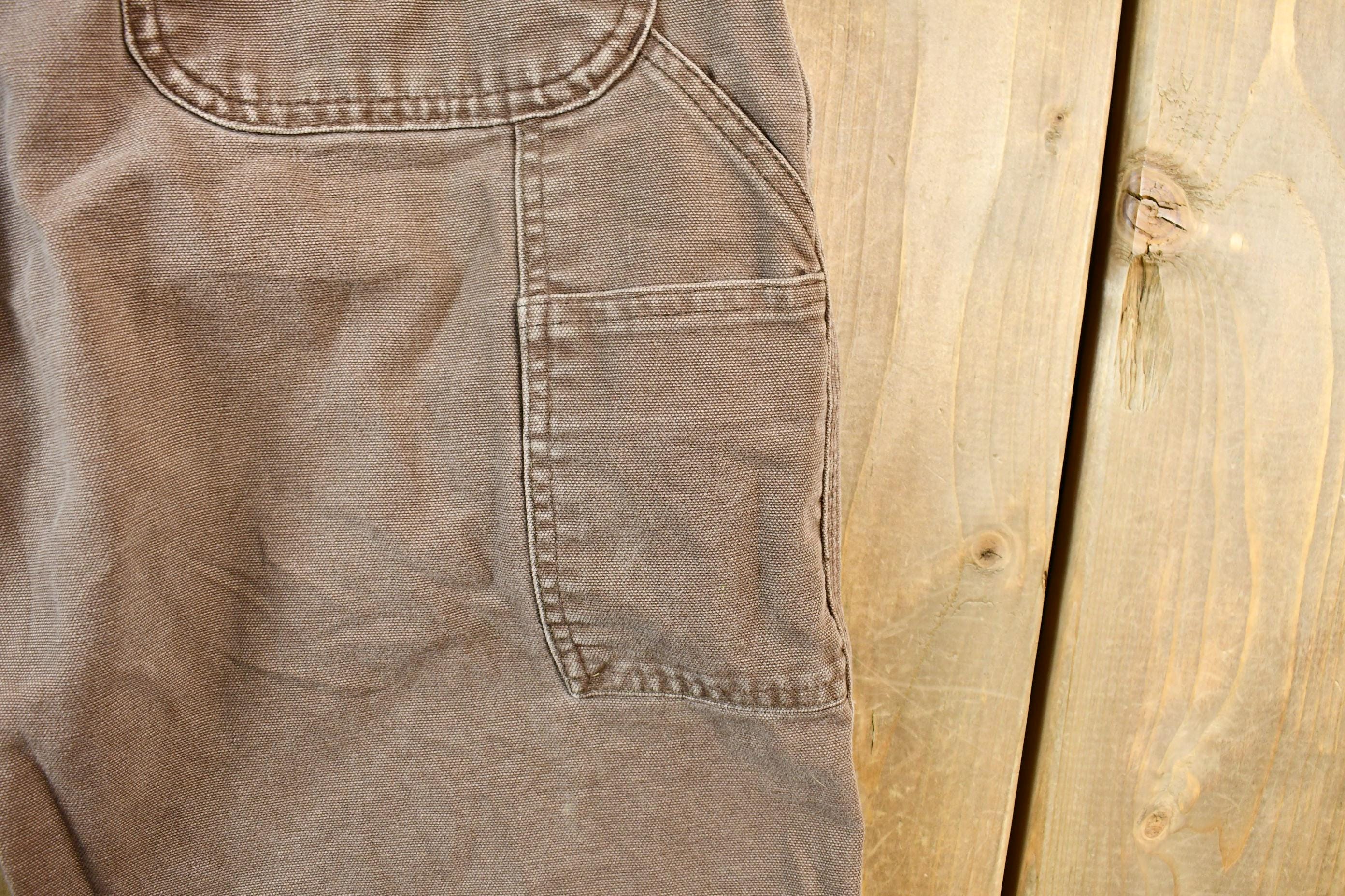 Vintage 1990s Brown Carhartt Work Pants Size 32 x 28
