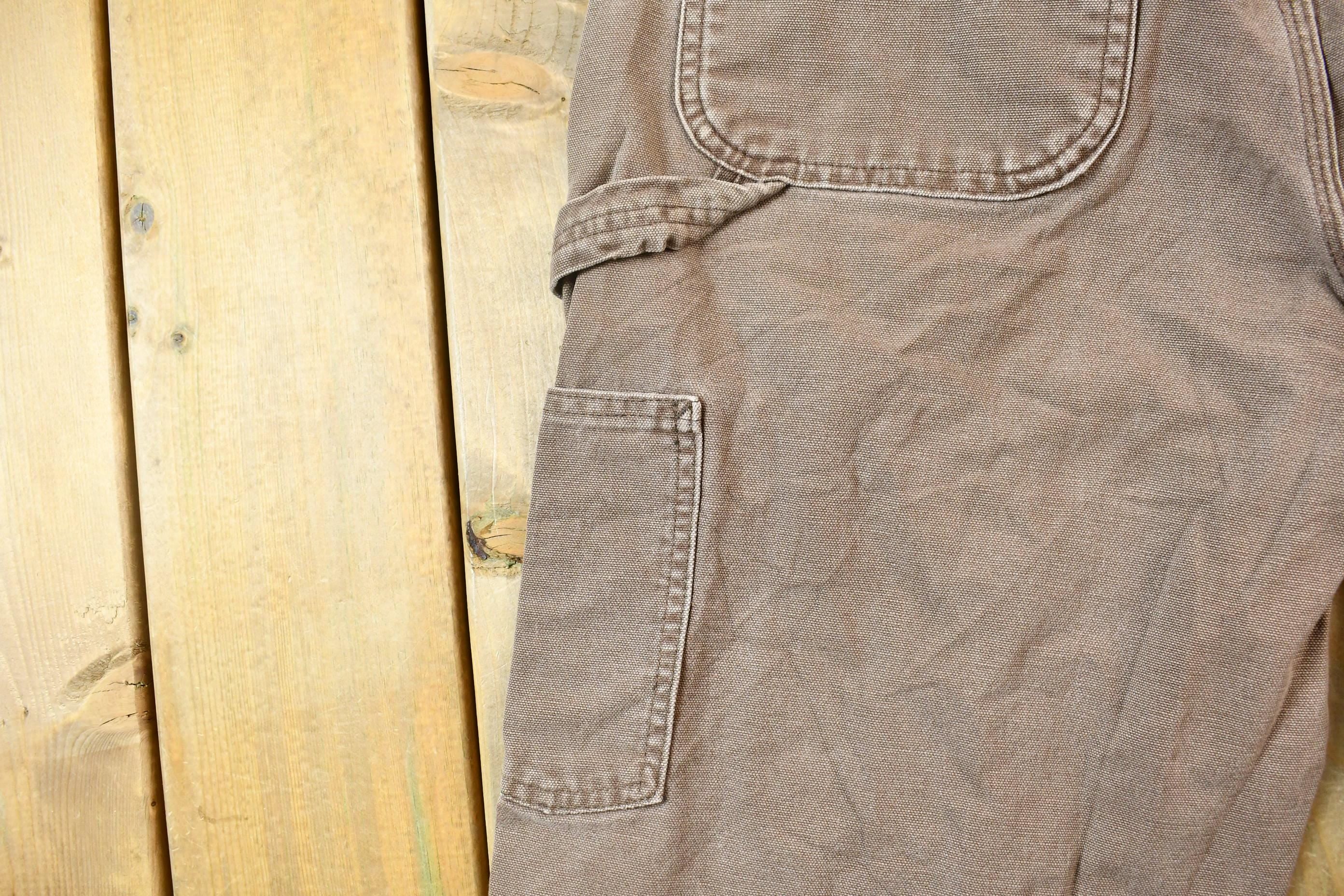 Vintage 1990s Brown Carhartt Work Pants Size 32 x 28