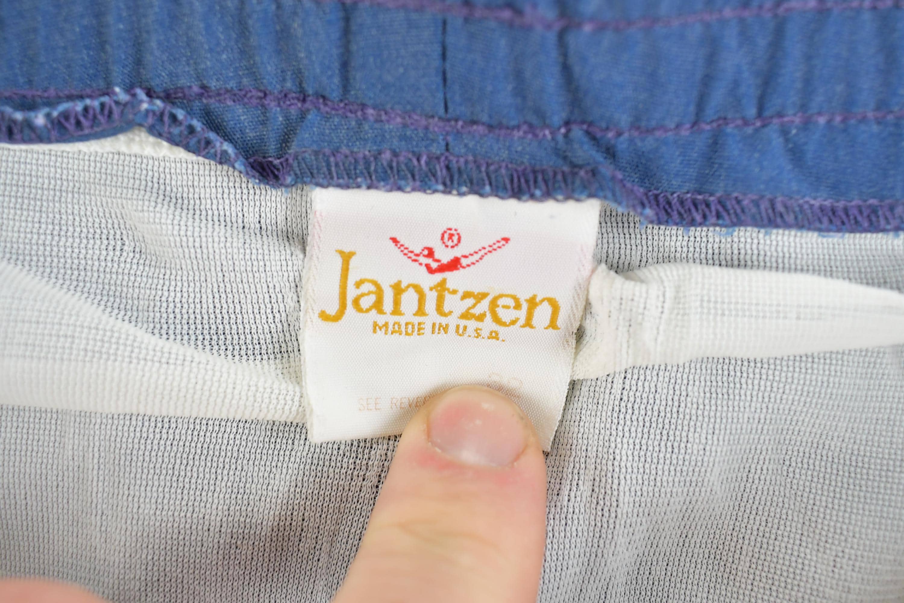 Vintage 1970s Jantzen Swim Shorts Size 38