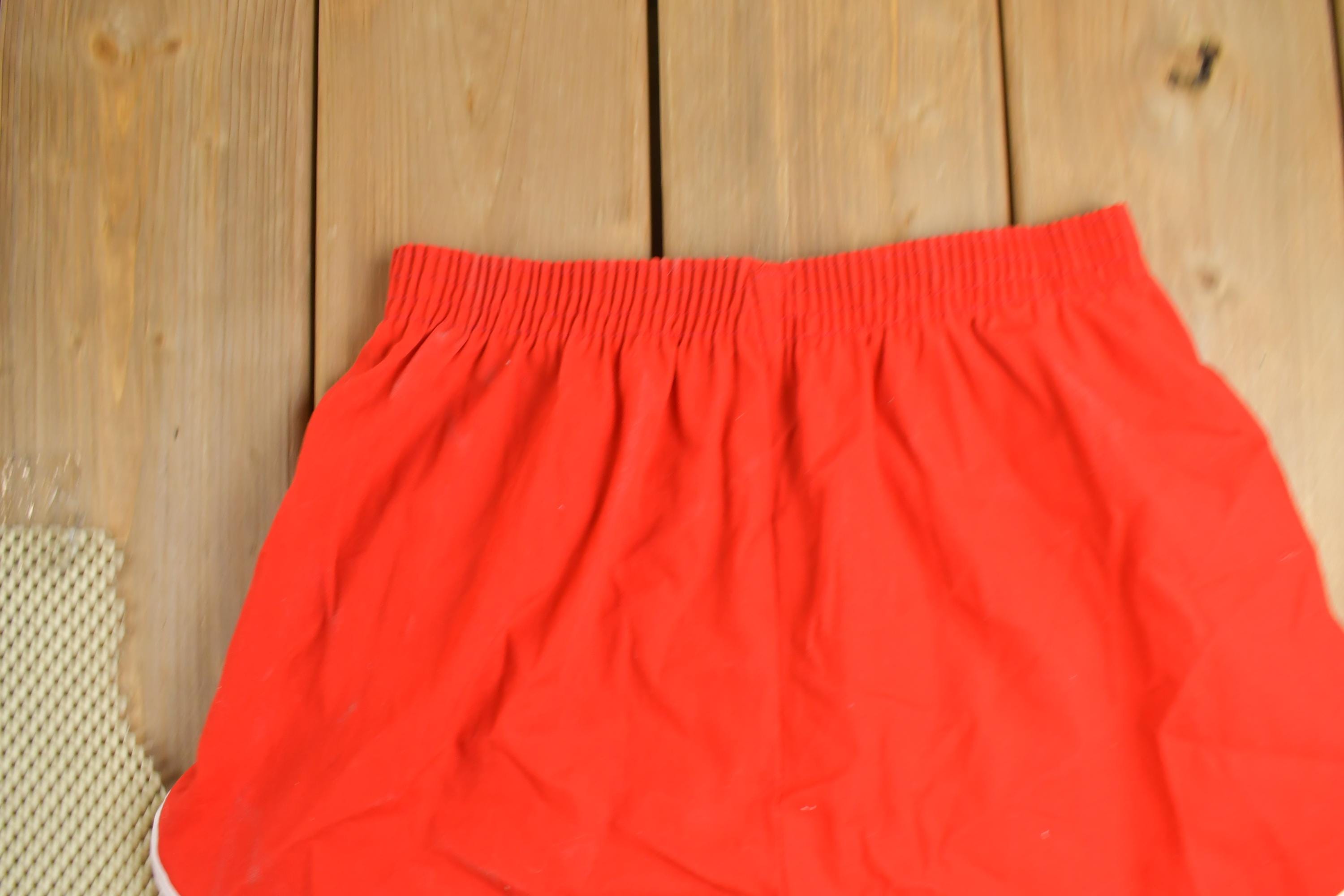 Vintage 1970s Tex A Sports Red Running Shorts Size M
