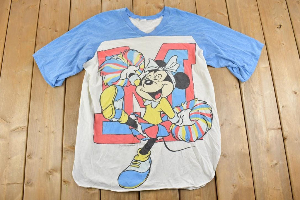 Vintage 1980s Minnie Mouse Disney Cartoon Promo T-Shirt