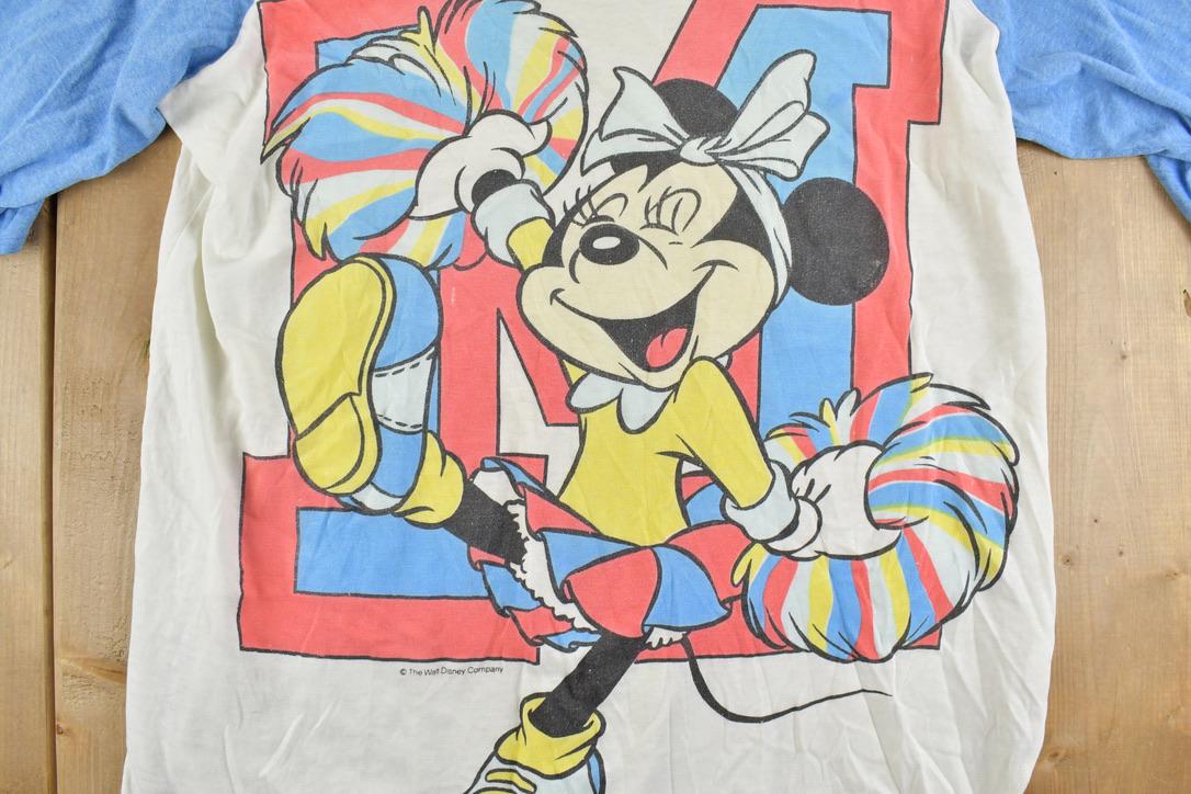 Vintage 1980s Minnie Mouse Disney Cartoon Promo T-Shirt