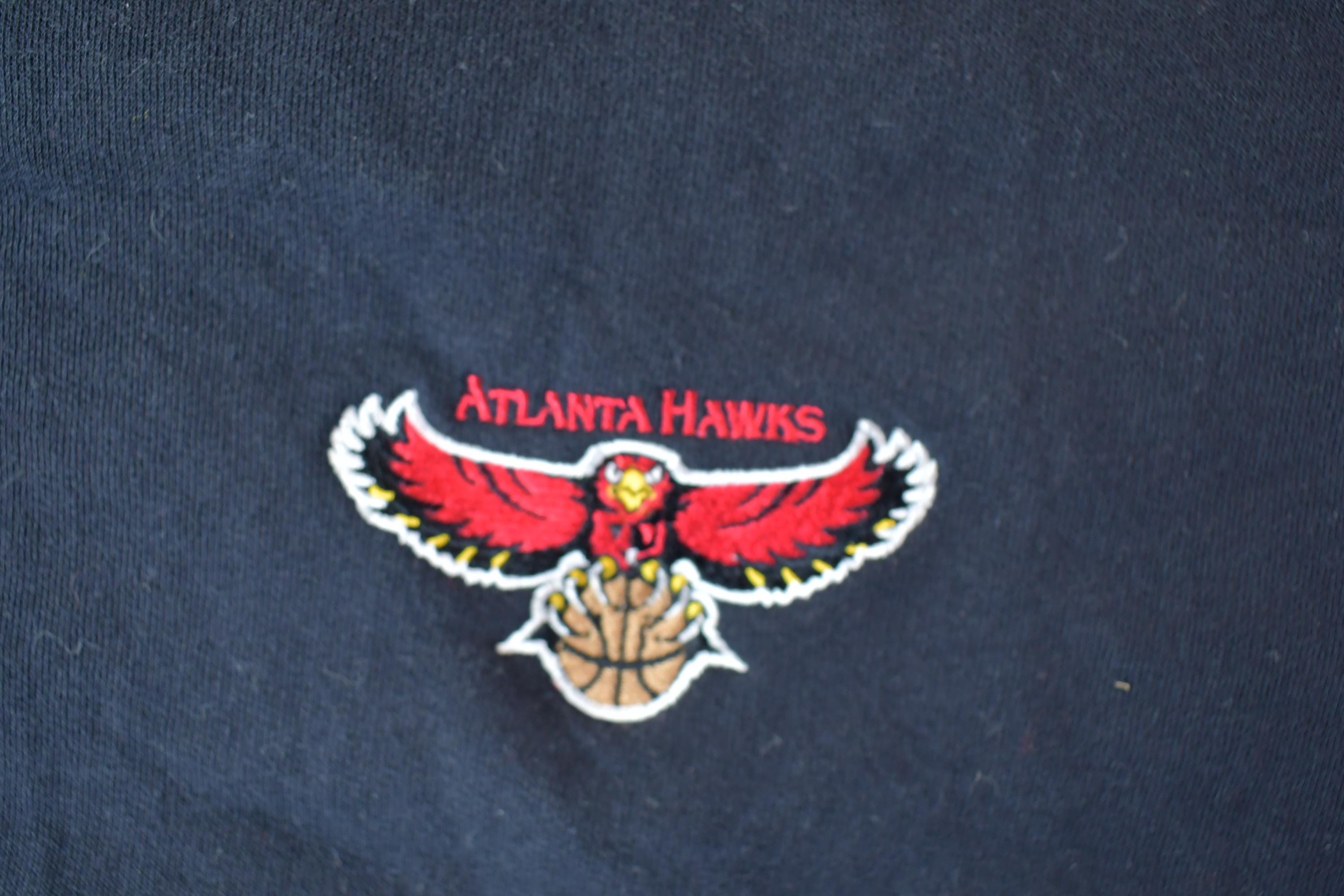 Vintage 1990s Atlanta Hawks NBA Crewneck Sweatshirt