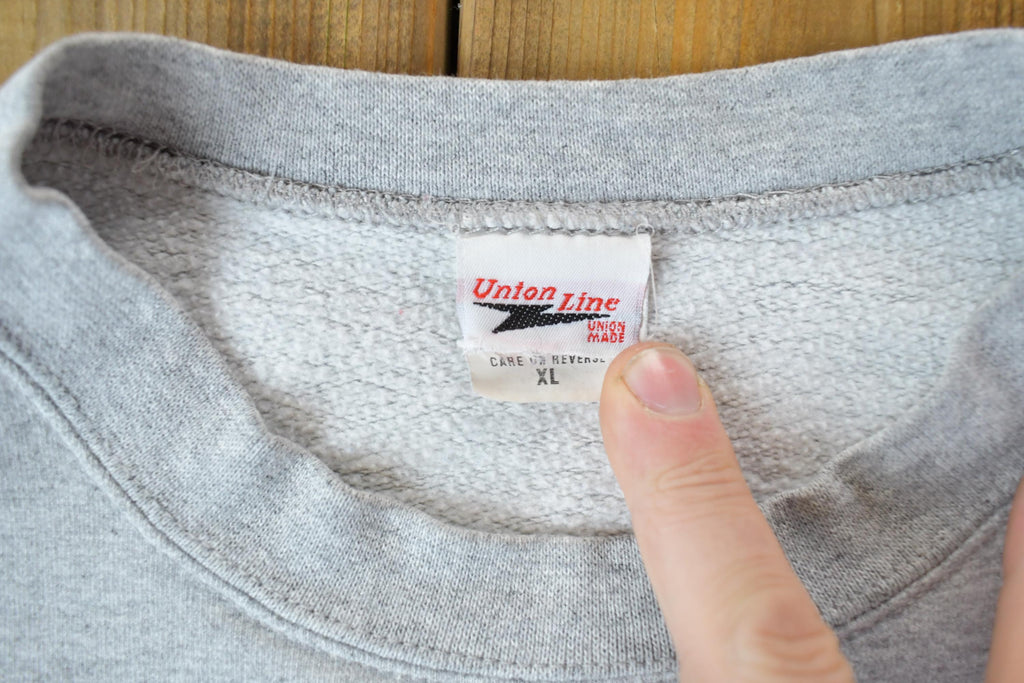 Vintage 1990s NYC Carpenters Union Crewneck Sweatshirt