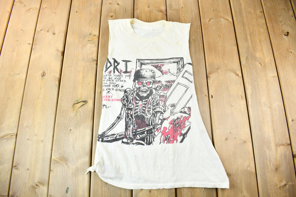 Vintage 1984 Dirty Rotten Imbeciles Violent Pacification Band Tee