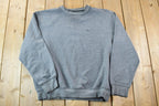 Vintage 1990s Nike Embroidered Mini Swoosh Crewneck Sweatshirt