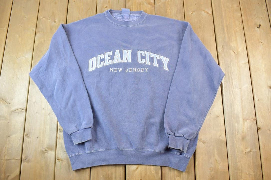 Vintage 1990s Ocean City New Jersey Crewneck Sweatshirt