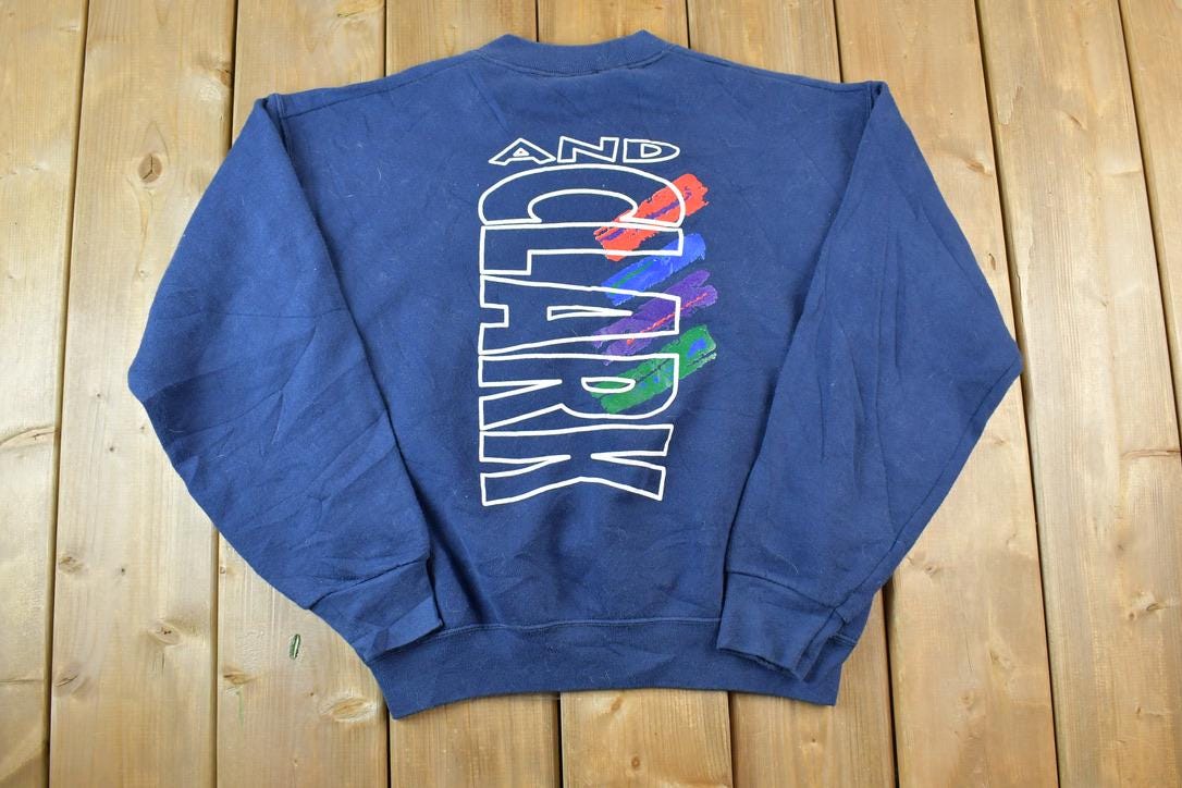 Vintage 1990s Lewis And Clark Crewneck Sweatshirt