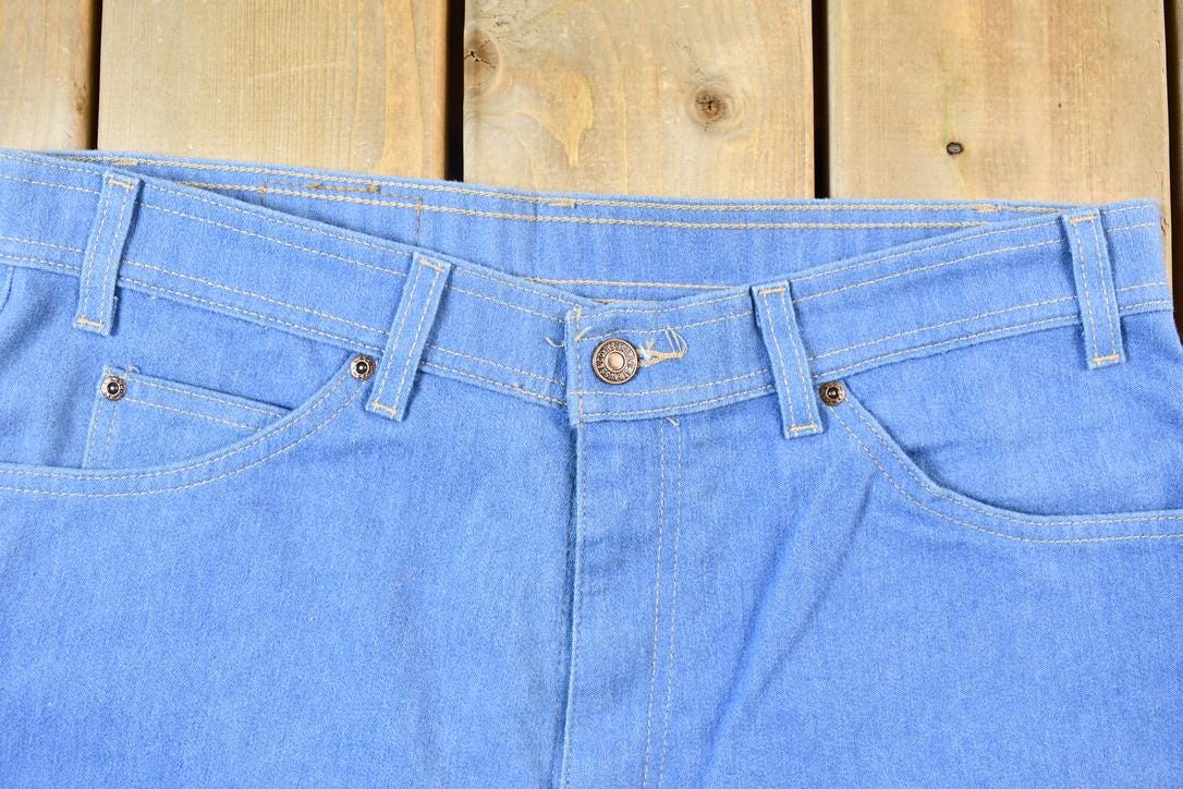 Vintage 1990s Levis 540 Comfort Bronze Tab Denim Jeans Size 34 x 29