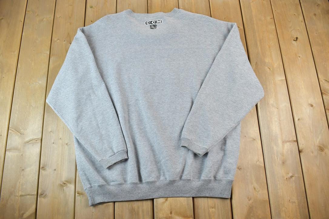 Vintage 1990s Minnesota Wild NHL CCM Hockey Crewneck Sweatshirt