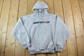Vintage 1990s Nike Embroidered Mini Swoosh Hoodie Sweatshirt