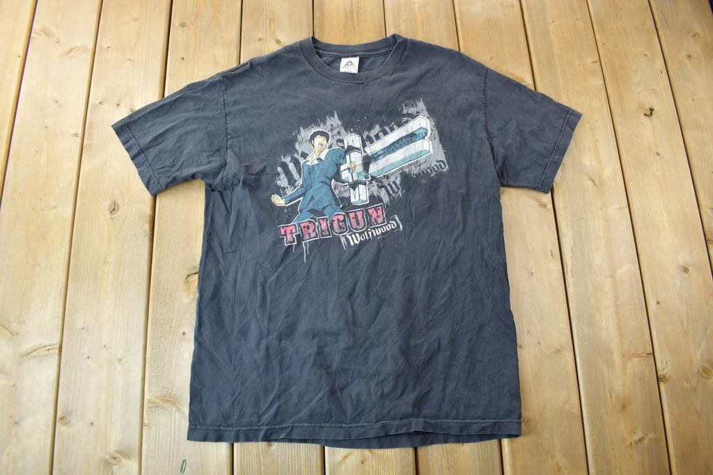 VintageY2K Trigun Manga Graphic T-Shirt